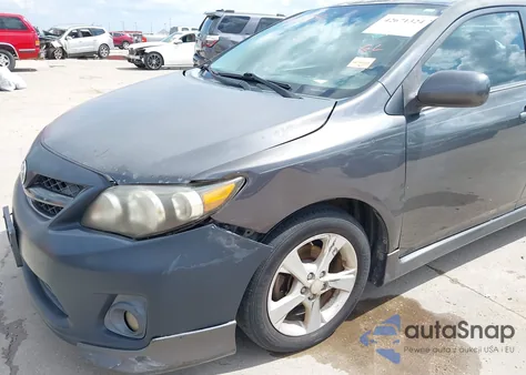 2011 Toyota Corolla S from USA, damaged, VIN 2T1BU4EE3BC617264